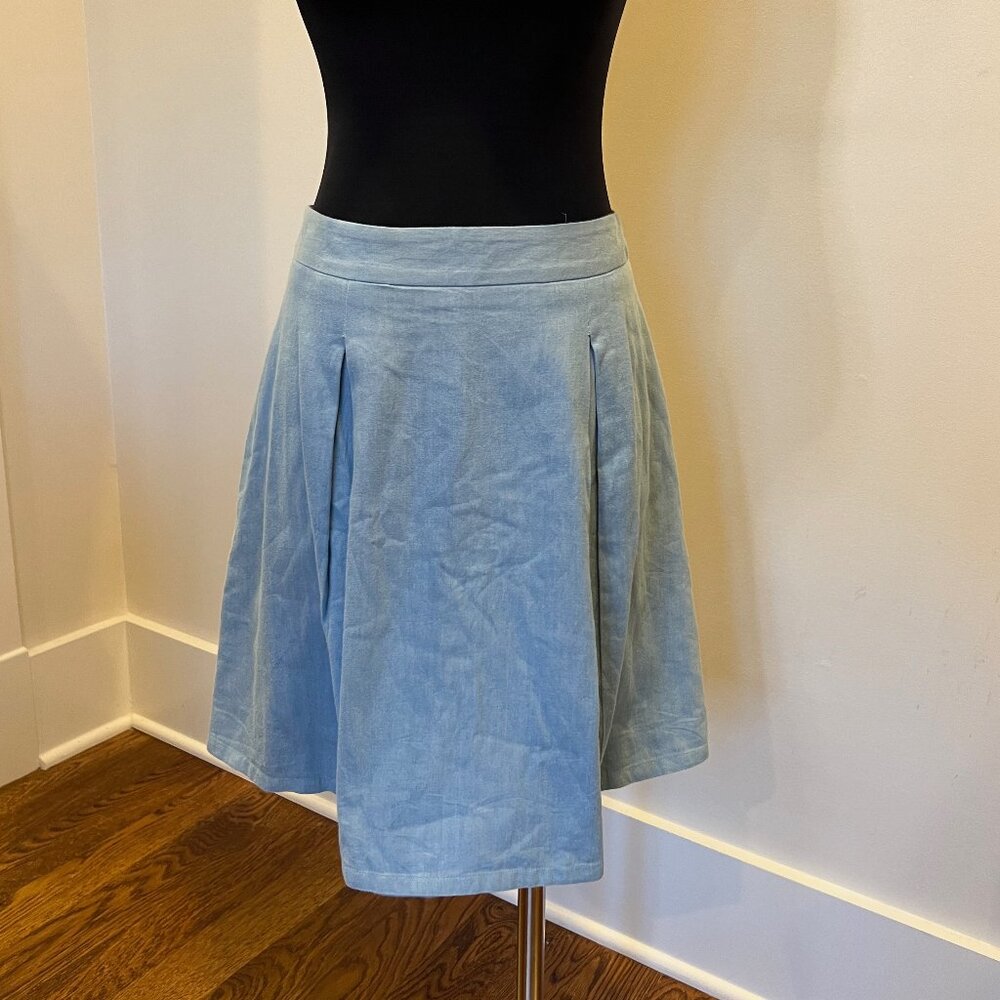 JB Julie Brown cotton a-line skirt sz 6 UK / 2 US